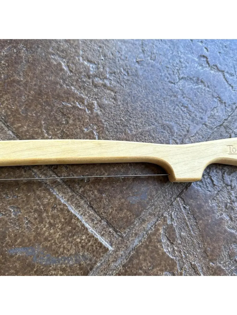 Vintage 1995 Tools Of The Trade Bread Bow Knife Wood Handle